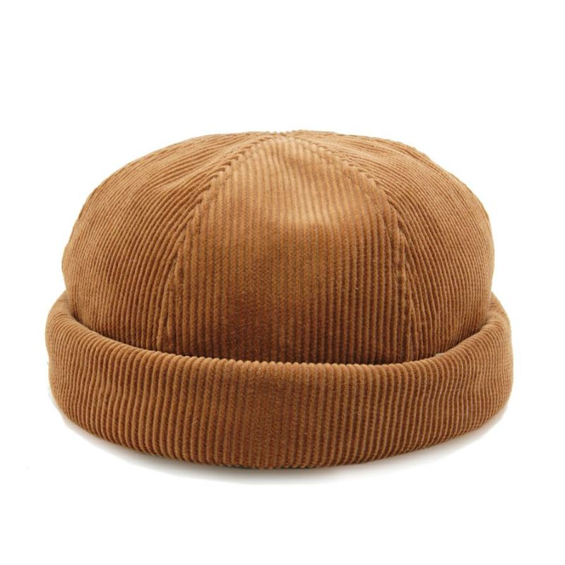 CURDUROY ROLL CAP/コーディロイ ロール キャップ | polcadot (ポルカ